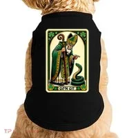 St Patricks Day Tarot Card GoN Git Funny St Patrick Doggie Tank thumb 0