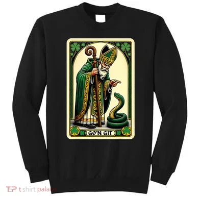 St Patricks Day Tarot Card GoN Git Funny St Patrick Sweatshirt