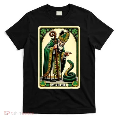 St Patricks Day Tarot Card GoN Git Funny St Patrick T-Shirt