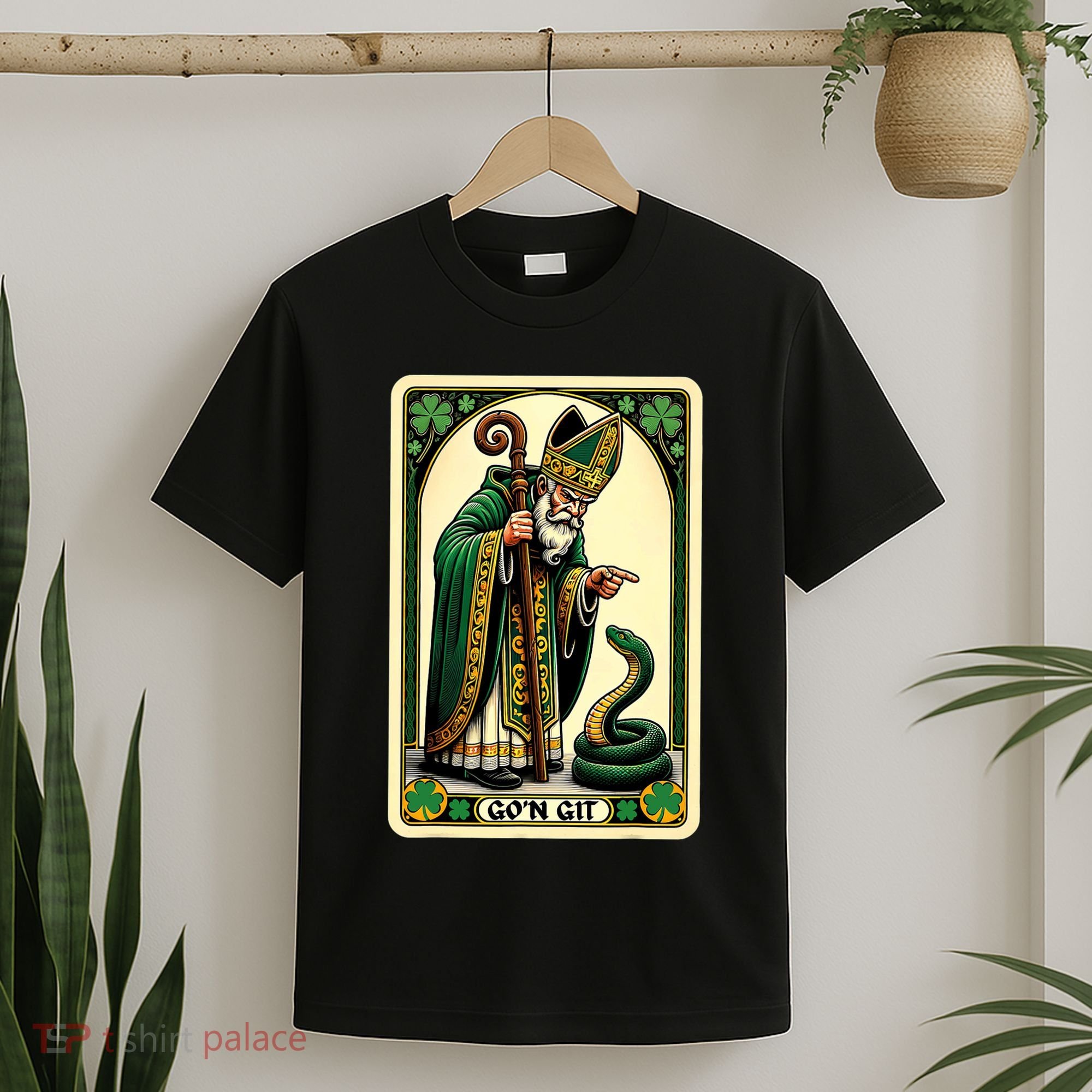 St Patricks Day Tarot Card GoN Git Funny St Patrick T-Shirt