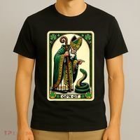 St Patricks Day Tarot Card GoN Git Funny St Patrick T-Shirt thumb 3