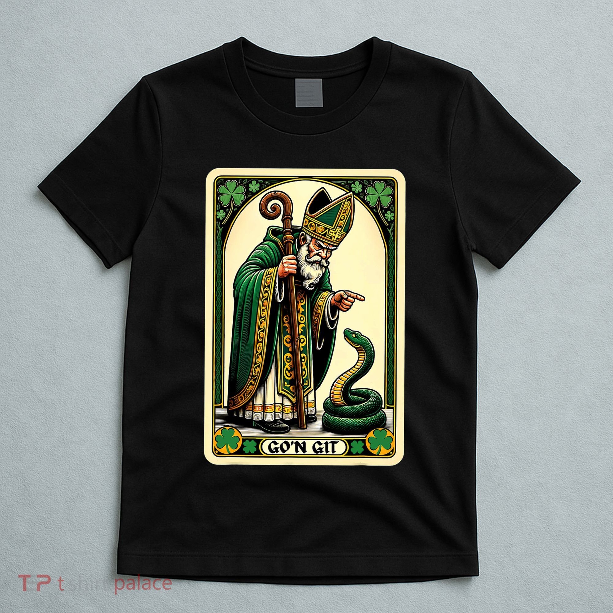 St Patricks Day Tarot Card GoN Git Funny St Patrick T-Shirt