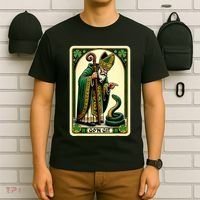 St Patricks Day Tarot Card GoN Git Funny St Patrick T-Shirt thumb 6