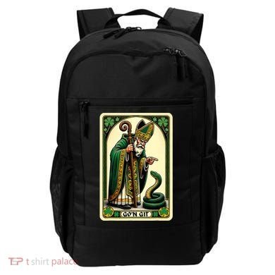 St Patricks Day Tarot Card GoN Git Funny St Patrick Backpack