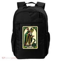 St Patricks Day Tarot Card GoN Git Funny St Patrick Backpack thumb 0