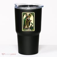 St Patricks Day Tarot Card GoN Git Funny St Patrick Tumbler thumb 0