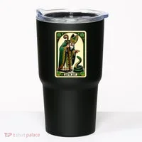 St Patricks Day Tarot Card GoN Git Funny St Patrick Tumbler thumb 0