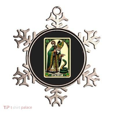 St Patricks Day Tarot Card GoN Git Funny St Patrick Ornament