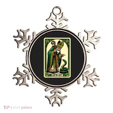 St Patricks Day Tarot Card GoN Git Funny St Patrick Ornament