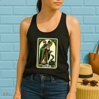 St Patricks Day Tarot Card GoN Git Funny St Patrick Women's Tank Top thumb 2