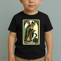 St Patricks Day Tarot Card GoN Git Funny St Patrick Toddler T-Shirt thumb 2