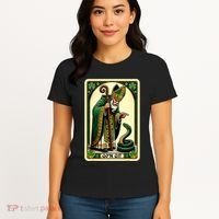 St Patricks Day Tarot Card GoN Git Funny St Patrick Women's T-Shirt thumb 4