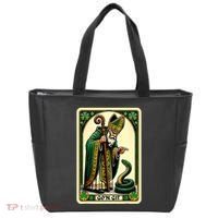 St Patricks Day Tarot Card GoN Git Funny St Patrick Tote Bag thumb 0