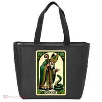 St Patricks Day Tarot Card GoN Git Funny St Patrick Tote Bag thumb 0
