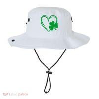 St Patricks Day Shamrock Heart Bucket Hat thumb 0