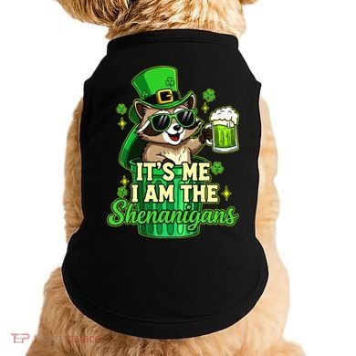 St Patrick's Day Its Me I Am The Shenanigans Raccoon Doggie Tank