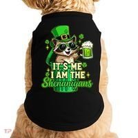 St Patrick's Day Its Me I Am The Shenanigans Raccoon Doggie Tank thumb 0