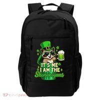 St Patrick's Day Its Me I Am The Shenanigans Raccoon Backpack thumb 0