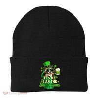 St Patrick's Day Its Me I Am The Shenanigans Raccoon Beanie thumb 0