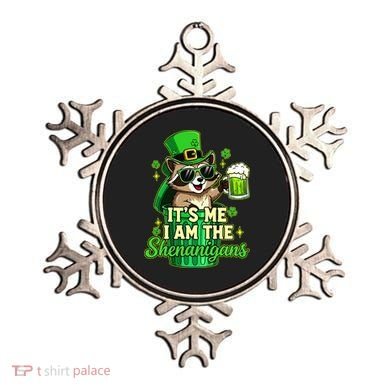 St Patrick's Day Its Me I Am The Shenanigans Raccoon Ornament