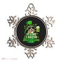 St Patrick's Day Its Me I Am The Shenanigans Raccoon Ornament thumb 0