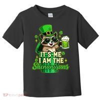 St Patrick's Day Its Me I Am The Shenanigans Raccoon Toddler T-Shirt thumb 0