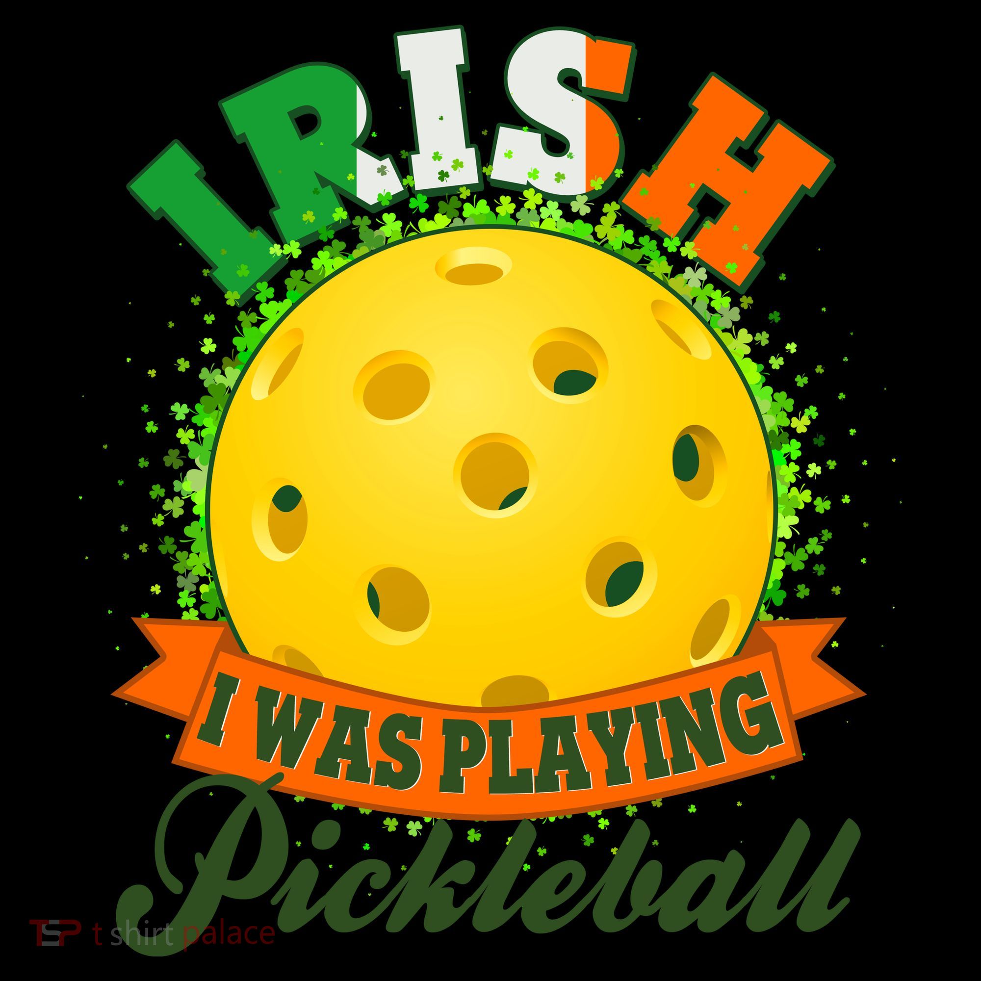 St Patricks Day Irish I Was Playing Pickleball Coffee Mug