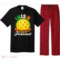 St Patricks Day Irish I Was Playing Pickleball Pajama Set thumb 0