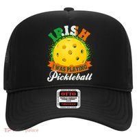 St Patricks Day Irish I Was Playing Pickleball Hat thumb 0