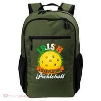 St Patricks Day Irish I Was Playing Pickleball Backpack thumb 0
