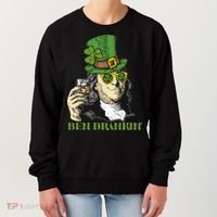 St Patricks Day, Ben Drankin, Funny Irish, Funny St Patricks Day Women's Sweatshirt thumb 0