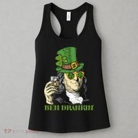 St Patricks Day, Ben Drankin, Funny Irish, Funny St Patricks Day Women's Tank Top thumb 3