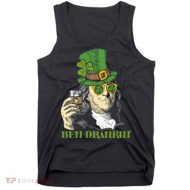 St Patricks Day, Ben Drankin, Funny Irish, Funny St Patricks Day Tank Top