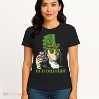 St Patricks Day, Ben Drankin, Funny Irish, Funny St Patricks Day Women's T-Shirt thumb 4