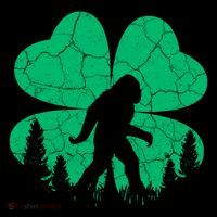 St Patricks Day Bigfoot Sasquatch Irish Clover Hoodie thumb 7