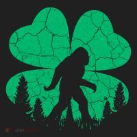 St Patricks Day Bigfoot Sasquatch Irish Clover Hat thumb 2