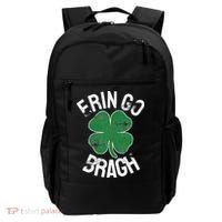 St. Patrick's Day Shamrock Erin Go Bragh Irish Saint Paddy's Backpack thumb 0