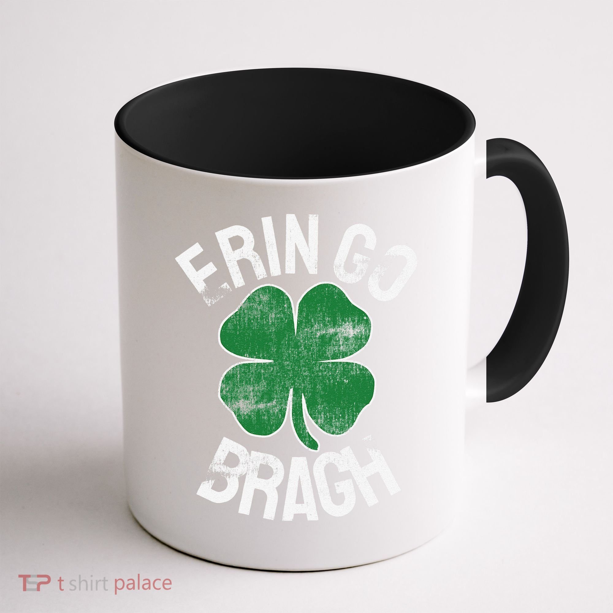 St. Patrick's Day Shamrock Erin Go Bragh Irish Saint Paddy's Coffee Mug