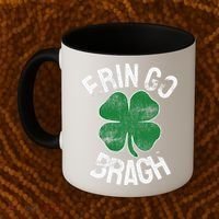 St. Patrick's Day Shamrock Erin Go Bragh Irish Saint Paddy's Coffee Mug thumb 2