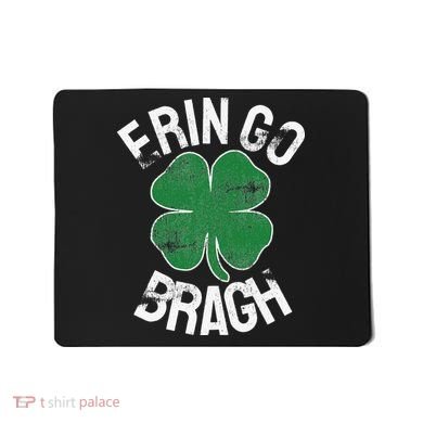 St. Patrick's Day Shamrock Erin Go Bragh Irish Saint Paddy's Mousepad