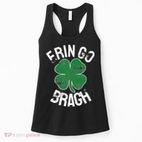 St. Patrick's Day Shamrock Erin Go Bragh Irish Saint Paddy's Women's Tank Top thumb 0