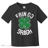 St. Patrick's Day Shamrock Erin Go Bragh Irish Saint Paddy's Toddler T-Shirt thumb 0