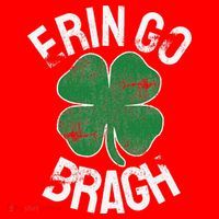 St. Patrick's Day Shamrock Erin Go Bragh Irish Saint Paddy's Santa Hat thumb 1