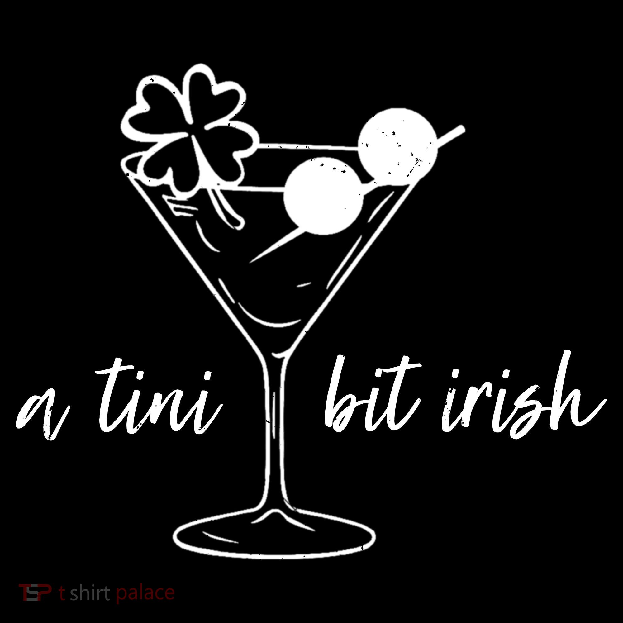 St Patricks Day A Tini Bit Irish USA-Made Doggie Bandana