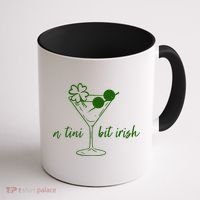 St Patricks Day A Tini Bit Irish Coffee Mug thumb 1