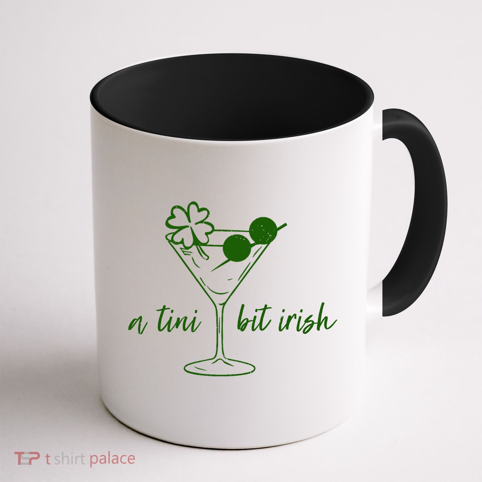 St Patricks Day A Tini Bit Irish Coffee Mug