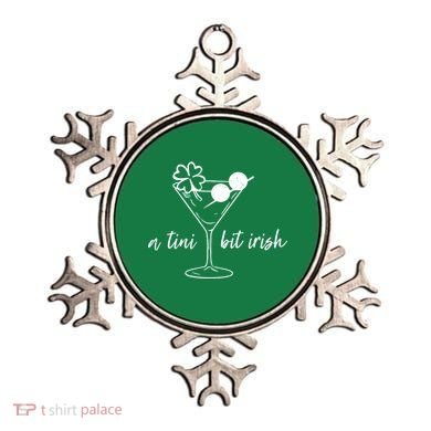 St Patricks Day A Tini Bit Irish Ornament
