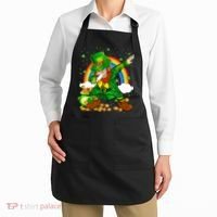 St Patricks Day Dabbing Leprechaun Boy Funny Dab Dance Apron thumb 2