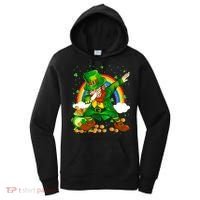 St Patricks Day Dabbing Leprechaun Boy Funny Dab Dance Women's Hoodie thumb 0