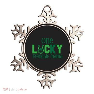 Saint Patricks Day Matching Costumes One Lucky Frenchie Mama Gift Ornament